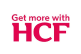 Brand logo of HCF.