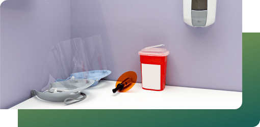 Disposable dental instruments and waste disposal follow Australian environmental guidelines, ensuring strict dental infection control.